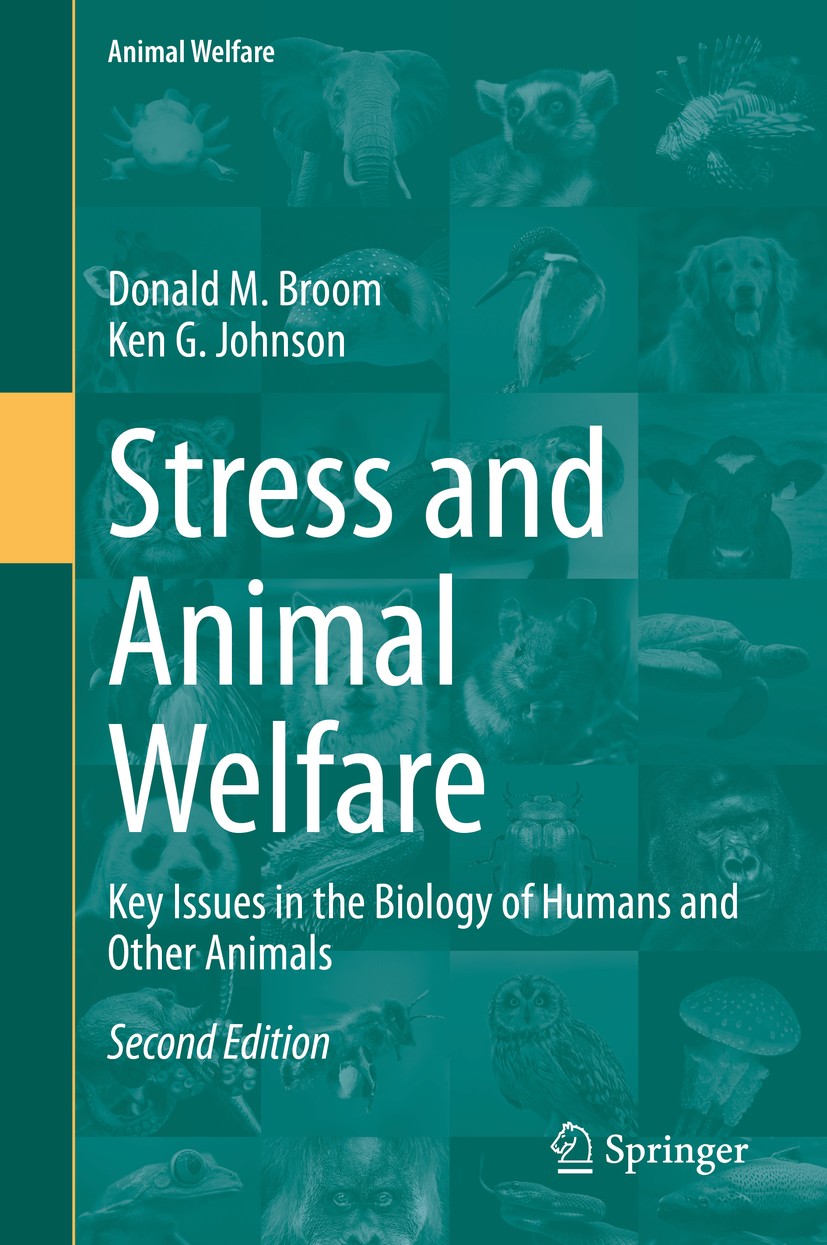 book cover with variety of animals