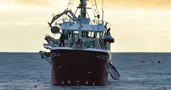 Norwegian whaling ship