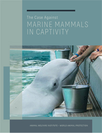 Case against marine mammals in captivity english cover