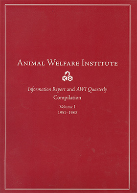 Book cover of Animal Welfare Institute Quarterly Compilation