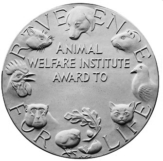 Replica of the Schweitzer Medal (back)